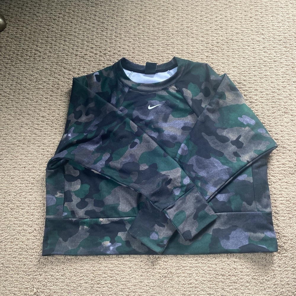 Nike Camo Sweatshirt